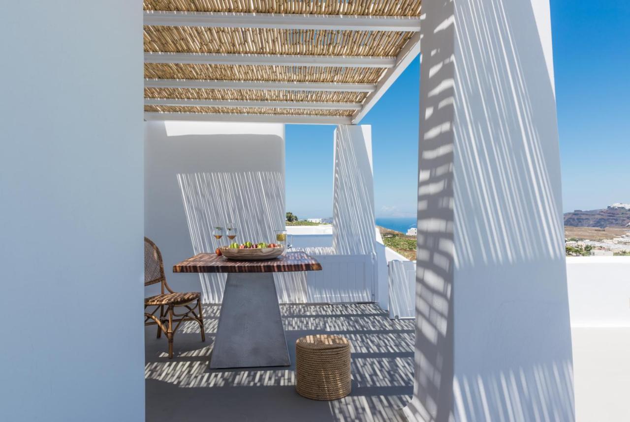 White & Co Santorini Villa Pýrgos Exterior foto