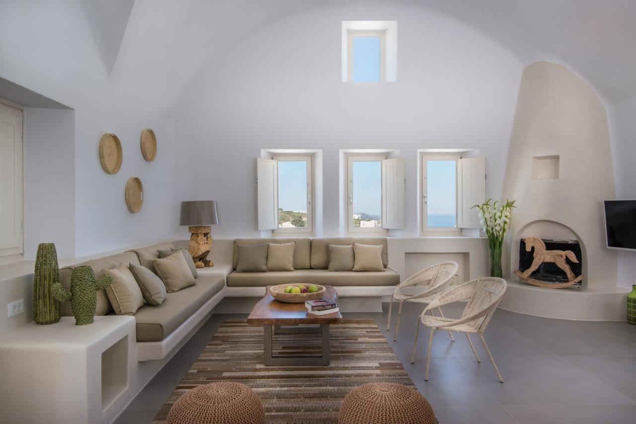 White & Co Santorini Villa Pýrgos Exterior foto