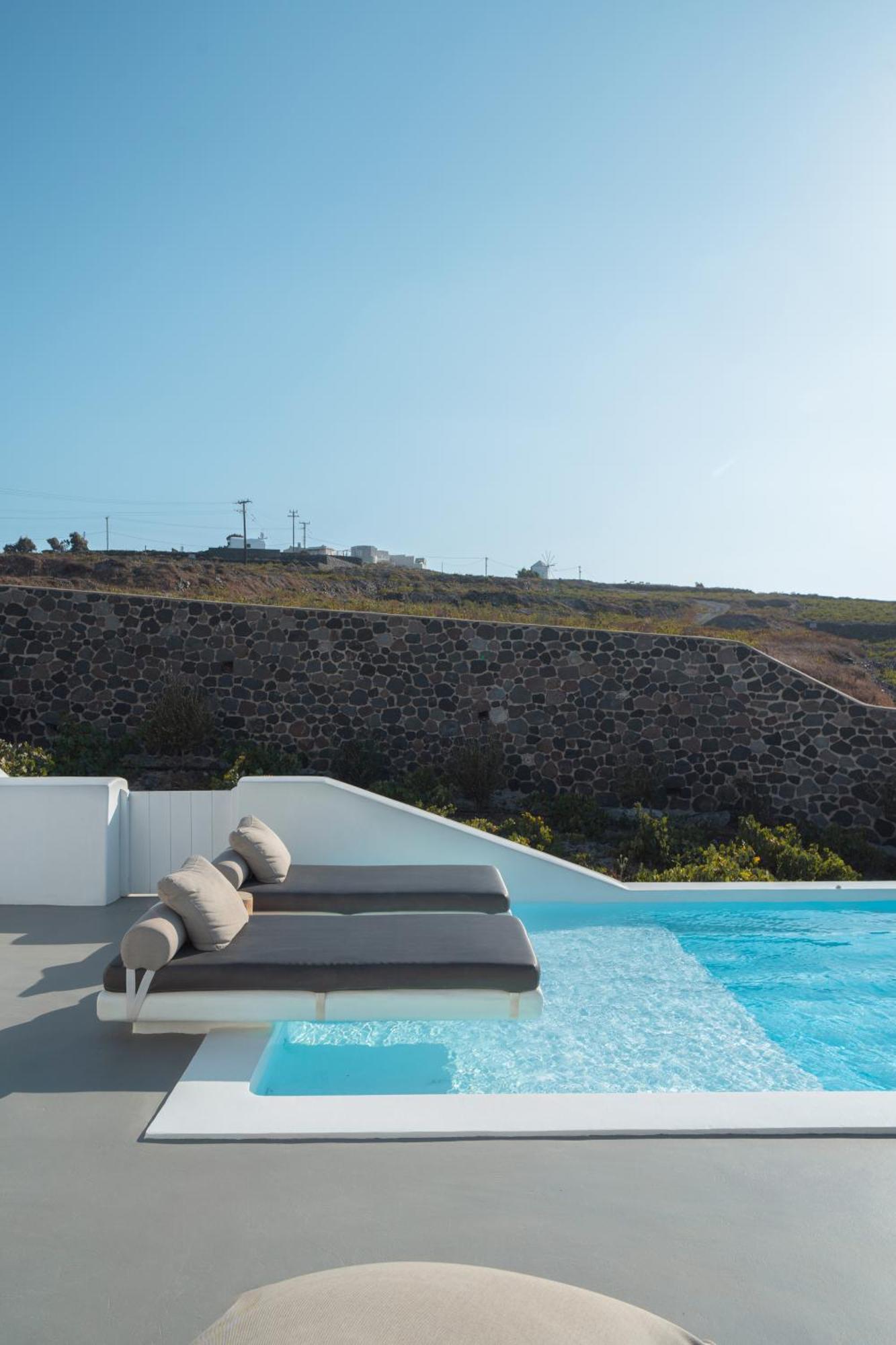 White & Co Santorini Villa Pýrgos Exterior foto