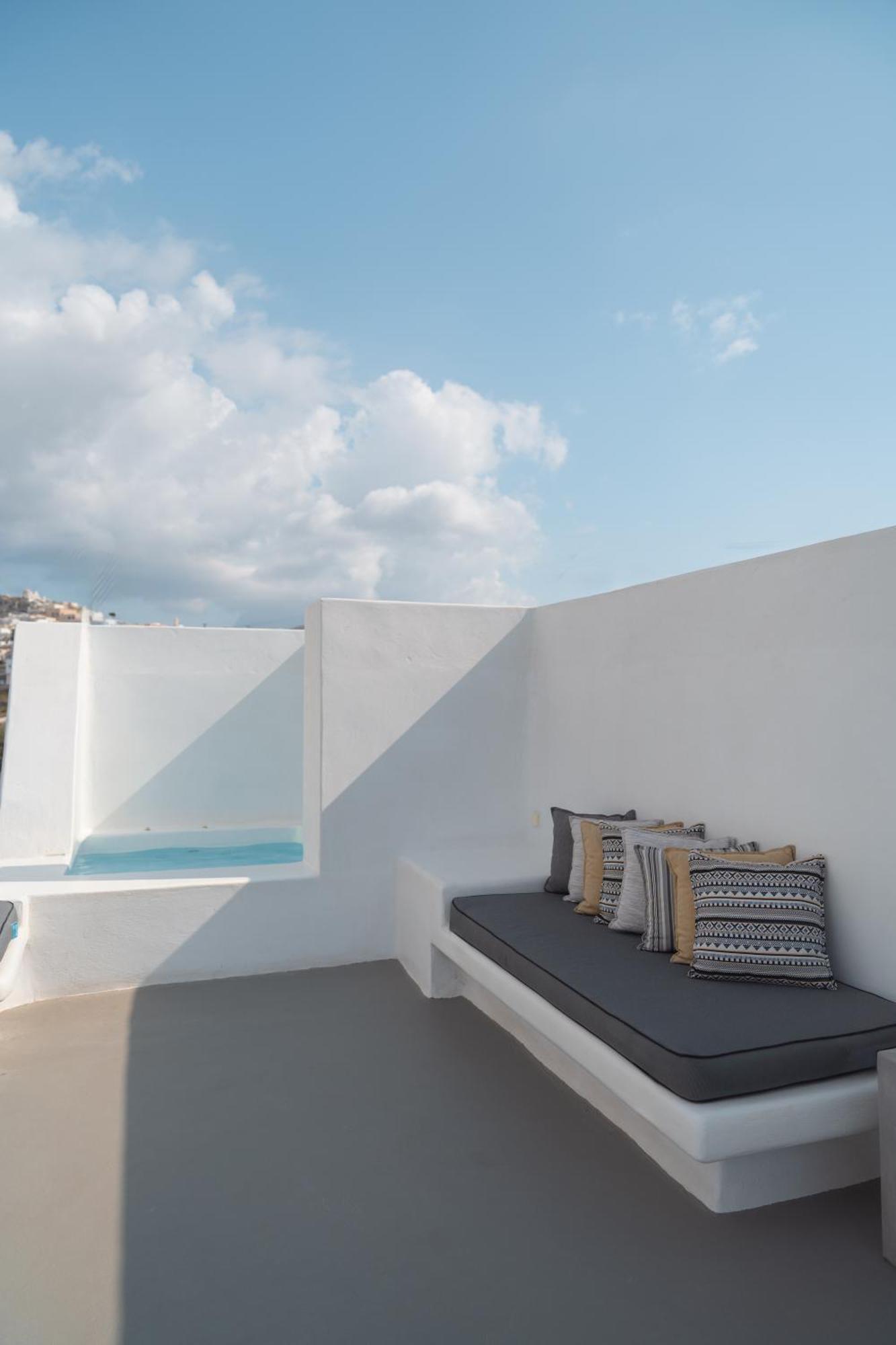 White & Co Santorini Villa Pýrgos Exterior foto