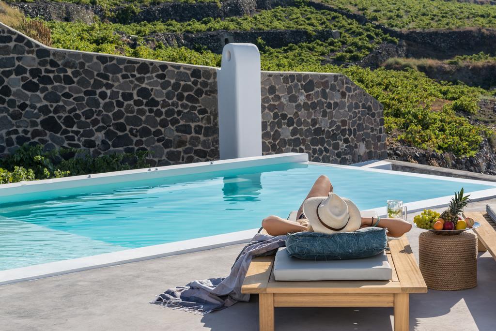 White & Co Santorini Villa Pýrgos Exterior foto