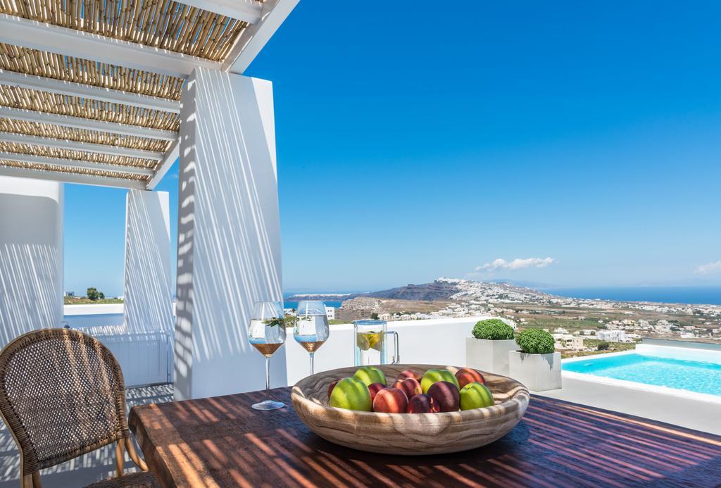 White & Co Santorini Villa Pýrgos Exterior foto